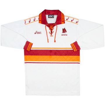1994-95 Roma Away L/S Shirt - 8/10 - (XL)