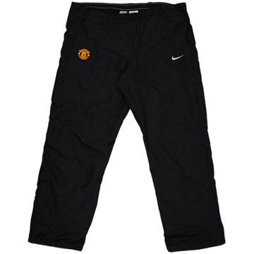 2008-09 Manchester United Nike Track Pants/Bottoms - 4/10 - (XL)