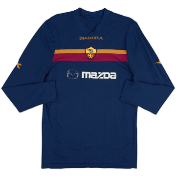 2003-04 Roma Diadora Training L/S Shirt - 5/10 - (L/XL)
