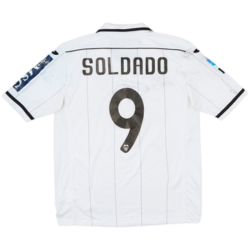 2012-13 Valencia Home Shirt Soldado #9 - 3/10 - (S)