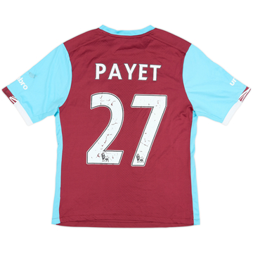 2016-17 West Ham Home Shirt Payet #27 - 5/10 - (S)