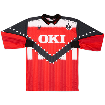 1993-94 Kaiserslautern Home L/S Shirt #10 - 8/10 - (L)