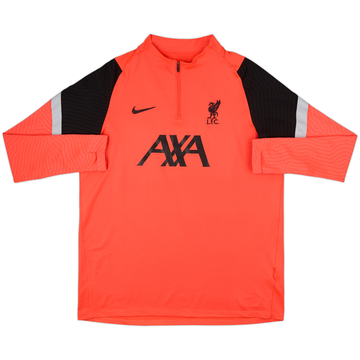 2020-21 Liverpool Nike 1/4 Zip Training Top - 7/10 - (XL)