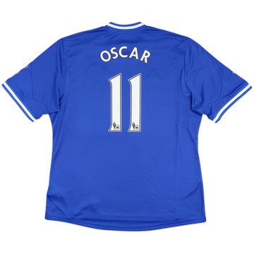 Camiseta de local del Chelsea 2013-14 Oscar #11 - 4/10 - (XL)