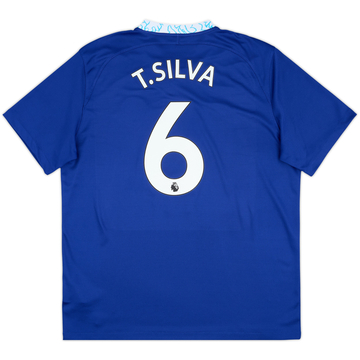 2022-23 Chelsea Home Shirt T.Silva #6 - 9/10 - (XL)
