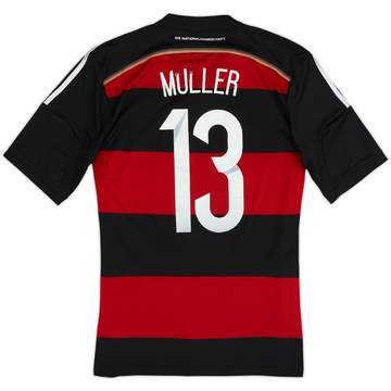2014-15 Germany Away Shirt Muller #13 - 5/10 - (S)