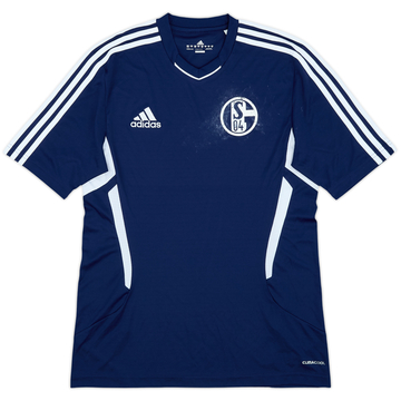 2010-11 Schalke adidas Training Shirt - 4/10 - (S)