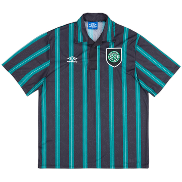 1992-93 Celtic Away Shirt - 8/10 - (XL)