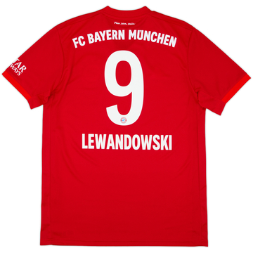 2019-20 Bayern Munich Home Shirt Lewandowski #9 - 10/10 - (M)