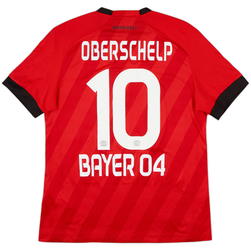 2019-20 Bayer Leverkusen Home Shirt Oberschelp #10 - 8/10 - (M)