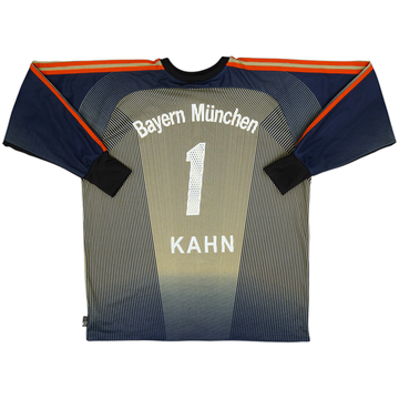 2003-04 Bayern Múnich Camiseta de Arquero Kahn #1 - 6/10 - (L)