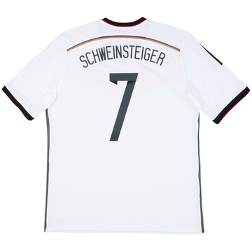 2014-15 Germany Home Shirt Schweinsteiger #7 - 6/10 - (S)