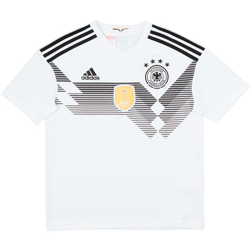 2018-19 Germany Home Shirt - 8/10 - (L.Boys)