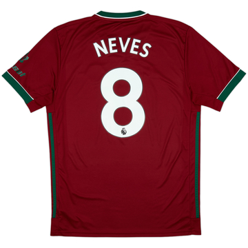2020-21 Wolves Third Shirt Neves #8 - 8/10 - (M)