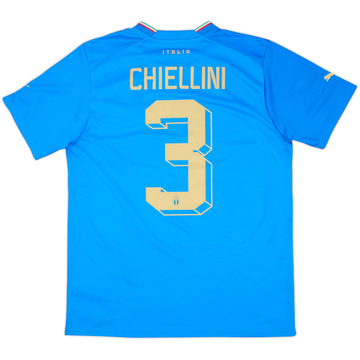 2022-23 Italy Home Shirt Chiellini #3 (M)