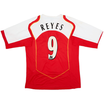 2004-05 Arsenal Home Shirt Reyes #9 - 6/10 - (M)