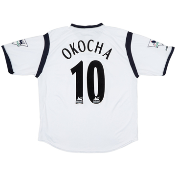 2001-03 Bolton Home Shirt Okocha #10 - 8/10 - (L)