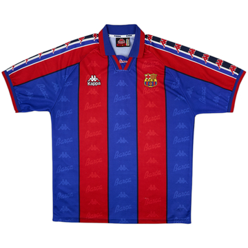 1995-97 Barcelona Home Shirt - 8/10 - (L)