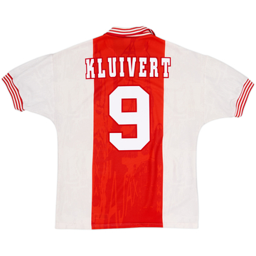 1996-97 Ajax Camiseta Local Kluivert #9 - 8/10 - (M)