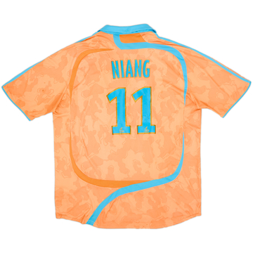 2007-08 Olympique Marseille Third Shirt Niang #11 - 5/10 - (XL)