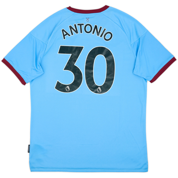 2020-21 West Ham Away Shirt Antonio #30 (XL)