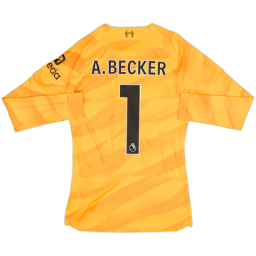 Camiseta de portero del Liverpool 2023-24 A.Becker #1 - 10/10 - (S)