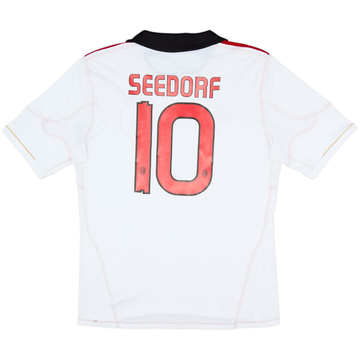 2010-11 AC Milan Away Shirt Seedorf #10 - 8/10 - (L)