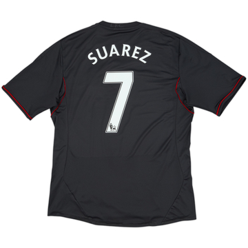 2011-12 Liverpool Away Shirt Suarez #7 - 6/10 - (L)