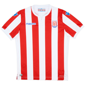 2018-19 Stoke City Home Shirt - 10/10 - (L.Boys)