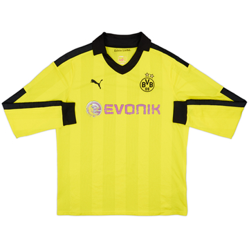 2012-13 Borussia Dortmund Winter Home L/S Shirt - 4/10 - (XXL)