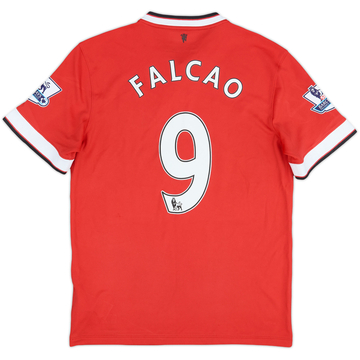 2014-15 Manchester United Home Shirt Falcao #9 - 9/10 - (M)