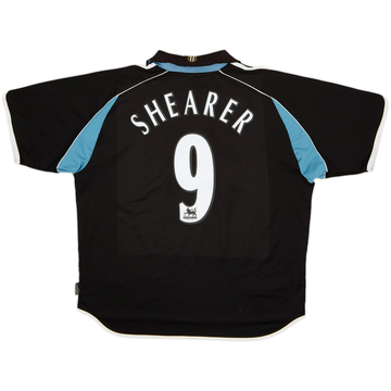 2000-01 Newcastle Away Shirt Shearer #9 - 5/10 - (XL)
