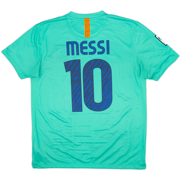 2010-11 Barcelona Away Shirt Messi #10 - 4/10 - (L)