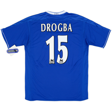 2003-05 Chelsea Home Shirt Drogba #15 (L)