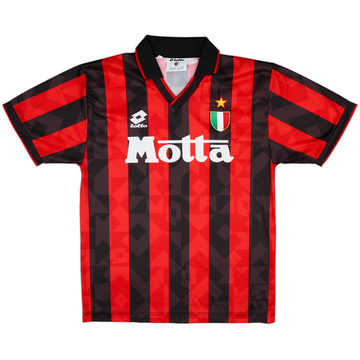 1993-94 AC Milan Home Shirt - 8/10 - (L)