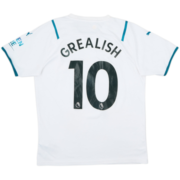 Camiseta de visitante del Manchester City 2021-22 Grealish #10 - 7/10 - (M)