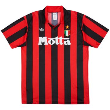 1992-93 AC Milan Home Shirt - 8/10 - (L)