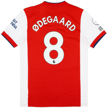 2021-22 Arsenal Home Shirt Odegaard #8 - 7/10 - (S)