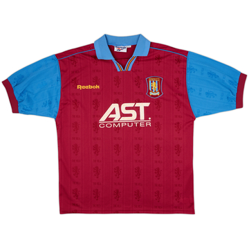1995-97 Aston Villa Home Shirt - 8/10 - (L)