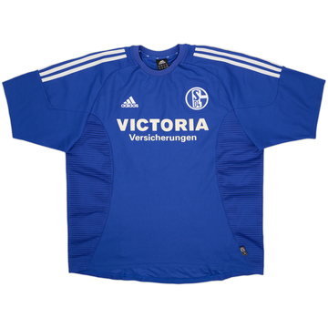 2002-04 Schalke Home Shirt #18 - 9/10 - (XL)