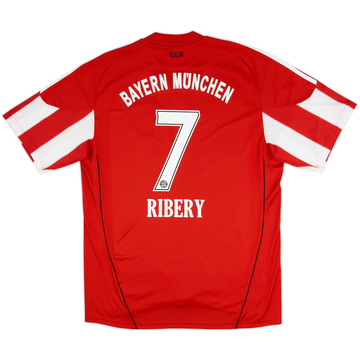 2010-11 Bayern Munich Home Shirt Ribery #7 - 6/10 - (XL)