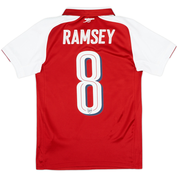 2017-18 Arsenal Home Shirt Ramsey #8 (Women's S)
