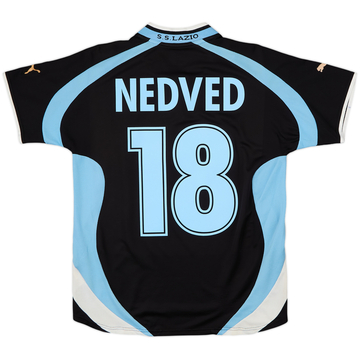 2000-01 Lazio Away Shirt Nedved #18 - 6/10 - (S)