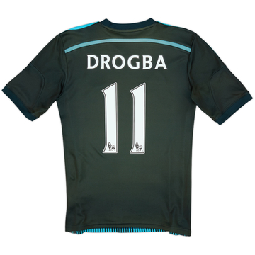 2014-15 Chelsea Third Shirt Drogba #11 - 7/10 - (XL.Boys)