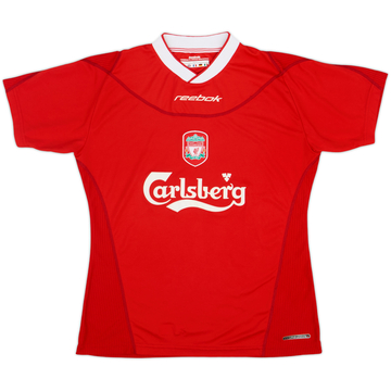 2002-04 Liverpool Home Shirt - 10/10 - (Women's M)