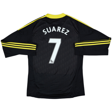2010-11 Liverpool Third L/S Shirt Suarez #7 - 7/10 - (M)