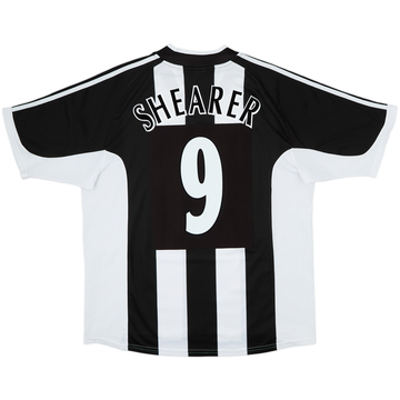 2001-03 Newcastle Home Shirt Shearer #9 - 8/10 - (XL)