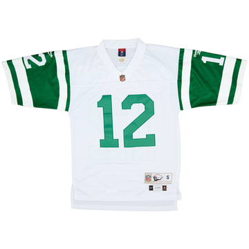 1968 New York Jets Namath #12 Reebok Gridiron Classic Away Jersey - 8/10 - (S)