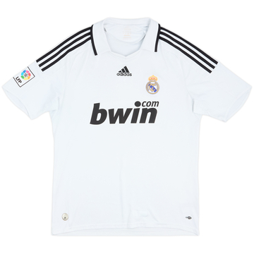 2008-09 Real Madrid Home Shirt - 6/10 - (L)