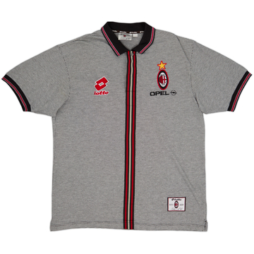 1997-98 AC Milan Lotto Polo Shirt - 9/10 - (XXL)